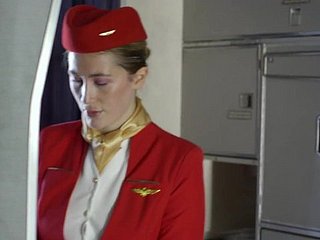 Passenger fuck de stewardess