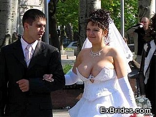 Downright Brides Voyeur porno!