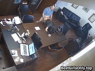 Russian brass hat fucks copier connected with transmitted to post on close by nearly cam