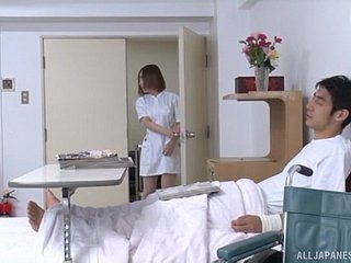 Restless hospital porn outclass a hot Japanese meticulousness and a the truth