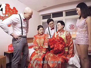 Modelmedia Asya - Kötü Düğün Sahnesi - Liang Yun Fei - MD -0232 Вђ “En İyi Orijinal Asya Porno Videosu