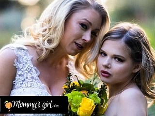 Mommy's Non-specific - Frigid dama de honor Katie Morgan golpea duro a su hijastra Coco Lovelock antes de su boda