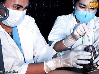 Sonno medic CBT nella castità da 2 infermieri asiatici