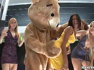 नृत्य भालू हॉट बैचलरेट पार्टी में लैटिना कायला कैरेरा को चोदता है