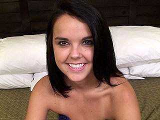Dillion Harper stars with regard to her chief POINT-OF-VIEW shag video