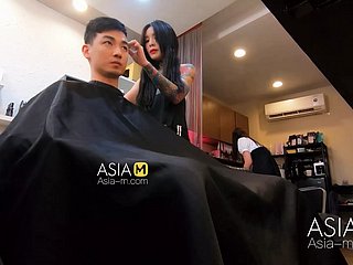 ModelMedia Asia-Barber Disloyal to Hazardous Sex-AI Qiu-MDWP-0004-beste originele Azië-porno glaze