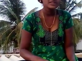 Chennai jovens seios casados ​​menina com áudio tamil