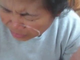 Filipina get hitched gets fast bleeding with cum