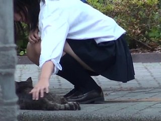 Đẹp Foot Talisman Với trẻ Schoolgirl Nhật Bản